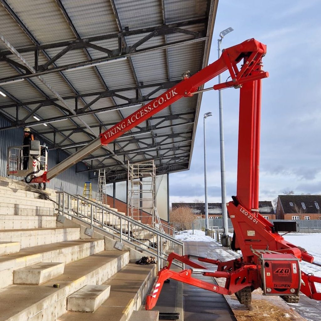 Rugby Club Bird Netting Installation
